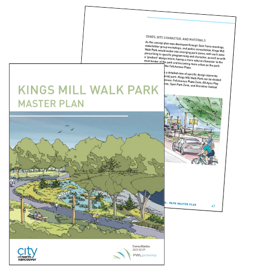 Preview of Kings Mill Walk Master Plan. 