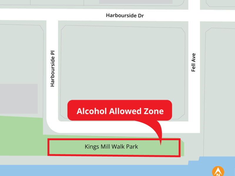 Kings Mill Walk - Alcohol Allowed Zones