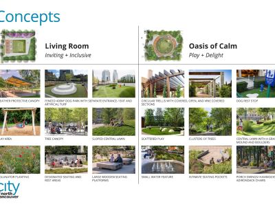 Park Design Concept Features