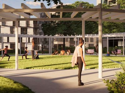 Drawing of future park - 2